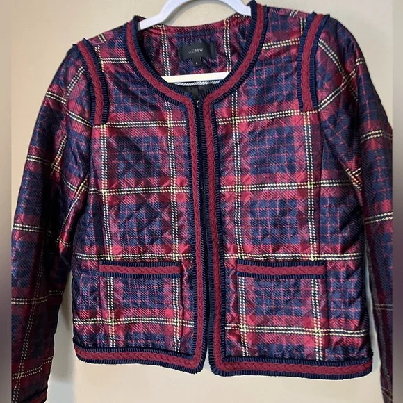 J Crew Lady Jacket Cropped Blazer - Picture 2 of 9
